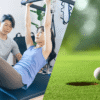 ピラティスでゴルフは上達する？飛距離アップ・体幹強化に効果的な理由とおすすめトレーニング10選のアイキャッチ画像